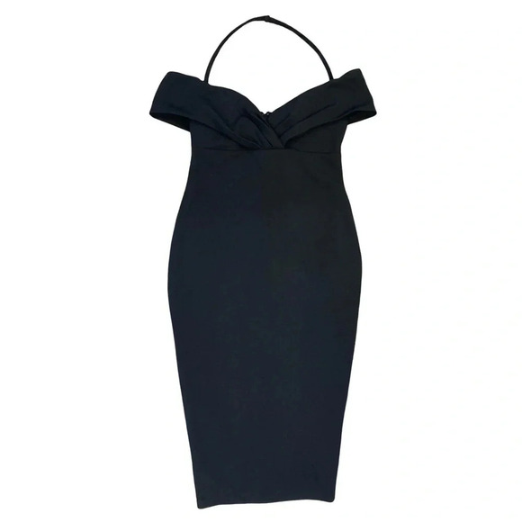 REVOLVE Black Midi Dress - Picture 5 of 7